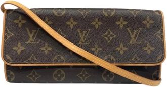 Louis Vuitton Pre-owned Cross Body Bags, female, Brown, Size: ONE SIZE Pre-owned Monogram Pochette