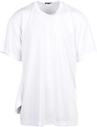 Comme Des Gar&ccedil;ons White Flap Detail Oversized Polyester T-Shirt