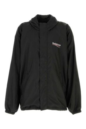 Balenciaga Mens Black Jacket - Size X-Small