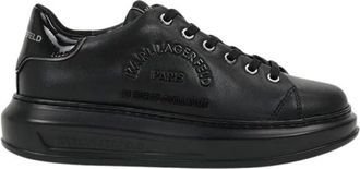 Karl Lagerfeld Dames, Schoenen, Zwart, Maat: 35 EU Leer