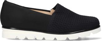 Hassia Zwarte Instappers Pisa Damesschoenen - Dames - Loafers - Zwart - 37 EU - Schoenen