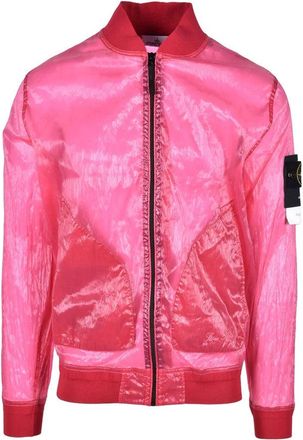 Stone Island Polyamide Blend Outerwear - Fuchsia