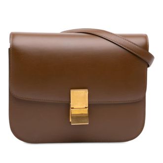 Celine Pre-owned Celine Medium Calfskin Classic Box Crossbody Ladies 4QPN8ESZHRY497I4