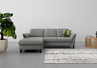 Sit&more Ecksofa »Maggiore L-Form« wahlweise mit Kopfteilverstellung, Bettfunktion und Bettkasten