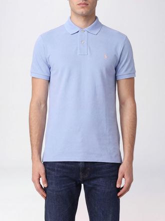 Polo Ralph Lauren Polo in cotone a maniche corte con logo Pony ricamato