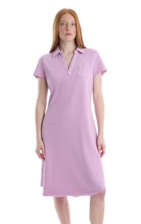 Wilt Polo Dress with Chest Pocket in Orchid Bouquet at Nordstrom, Size X-Small