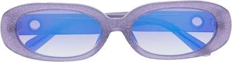 Linda Farrow Zonnebrillen - Dames - Zonnebrillen - Paars - ONE Size - Accessoires