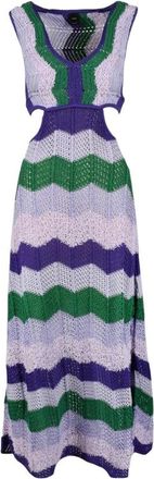 Pinko Mujer, Vestidos, Multicolor, Talla: S