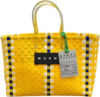Marni Polypropylene Tote Bag (Pre-Owned)