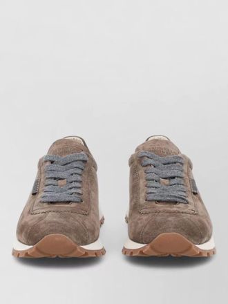 Brunello Cucinelli leather low-top sneakers