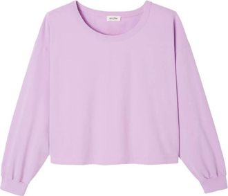 American Vintage Mujer, Jerseys, P&uacute;rpura, Talla: L