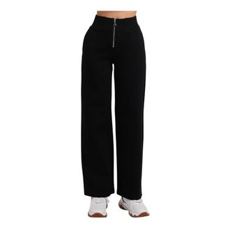 Patrizia Pepe Pantaloni Jogger a Vita Alta - - Trousers - Donna - Nero - M
