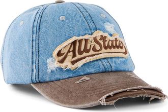 Cotton On Mens Vintage Dad Hat in Washed Denim Brown All State at Nordstrom