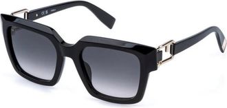 Furla Sfu 981 Zonnebril - Dames - Zonnebrillen - Zwart - 53 MM - Accessoires