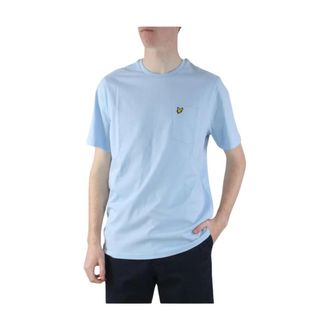 Lyle & Scott T-Shirts, male, Blue, S, Classic Fit T-Shirt