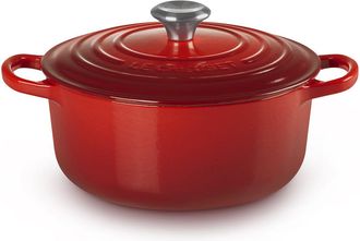LE CREUSET Round Cocotte. Evo 20 cm Cherry