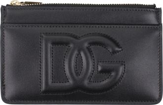 Dolce & Gabbana Dolce&Gabbana Damens Geldb&ouml;rse Leder Schwarz