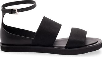 Max Mara Leather Flat Sandals