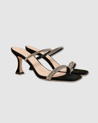 Mi-Mai Tokyo Sandal By Diane Perreau in Black at Nordstrom, Size 10