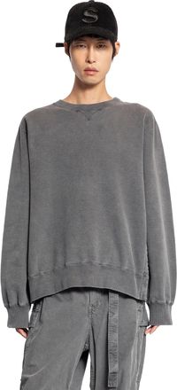 sacai MAN GREY SWEATSHIRTS