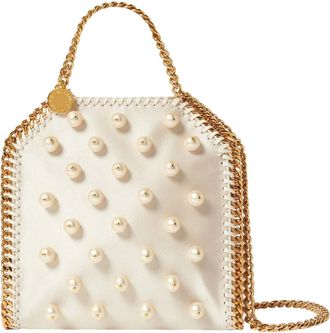 Stella McCartney White Falabella Mini Tote