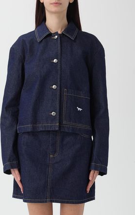 Maison Kitsuné Jacket MAISON KITSUNÉ Woman color Blue