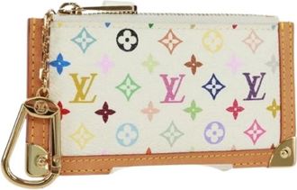 Louis Vuitton Pre-owned Wallets, female, Multicolor, Size: ONE SIZE Pre-owned Canvas Wallet