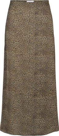 Americandreams Alia Rok - Dames - Maxi Rokken - Bruin - L - Rokken