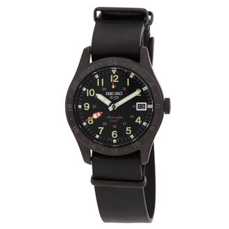 Seiko 5 Sports Automatic Black Dial Mens Watch SSK025K1