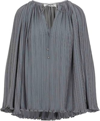 Lanvin Pleated Blouse