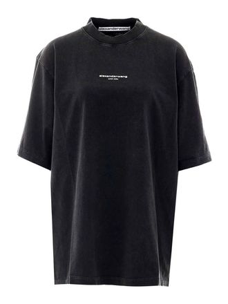 Alexander Wang Logo Print T-Shirt