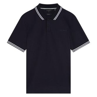 Ted Baker Except Regular Branded Navy Polo Shirt