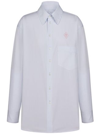 Seafarer White Kim Button-Up Cotton Shirt