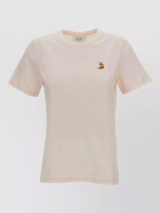 Maison Kitsun&eacute; cotton crew-neck short-sleeve t-shirt