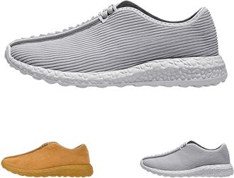 Generic Mens Jogging Shoes, Slip-On Fitness Shoes, Soft Fabric Shoes, Lightweight Slip-On Shoes, Gym Trainers, Non-Slip Indoor Shoes, Breathable Leisure Shoes