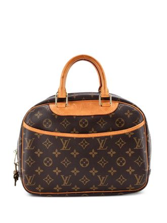 Louis Vuitton Trouville Handbag Monogram Canvas satchel - Marrone