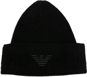Emporio Armani Hat Wool 100% Virgin Wool