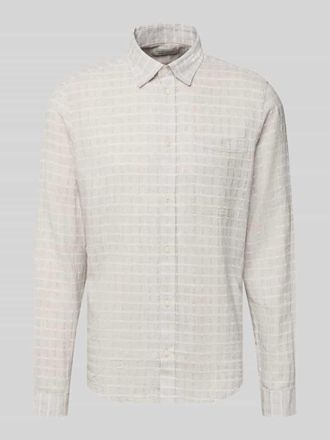 Casual Friday Casual Friday Regular Fit Freizeithemd mit Leinen-Anteil Modell HANSSON in Hellgrau Melange, Gr&ouml;&szlig;e 3XL