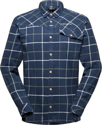 La Sportiva Rambler Light Flannel Shirt Hemd f&uuml;r Herren | blau