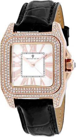 Christian Van Sant Womens White dial Watch