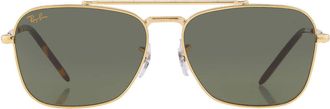 Ray-Ban Ray Ban New Caravan Green Square Unisex Sunglasses RB3636 919631 58