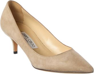 Jimmy Choo London Aza Suede Pump