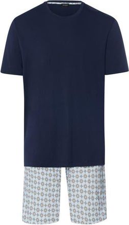 Hanro Night And Day Cotton and TENCEL Crew Neck Pajama Set in Pumpkin Ornaments at Nordstrom, Size Xx-Large