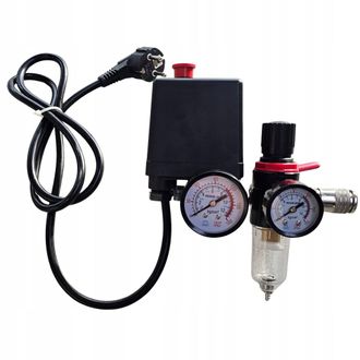 OEM Interruptor De Presi&oacute;n Con Drenador 12 Bar Cal Para Compresor 230v Interruptor De Presi&oacute;n