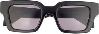 Off-white 50mm Virgil Square Sunglasses in Black/logo Black - Dark Grey at Nordstrom Rack