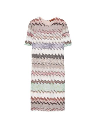 Missoni Kurzes Kleid mit Zick-Zack-Muster von Missoni