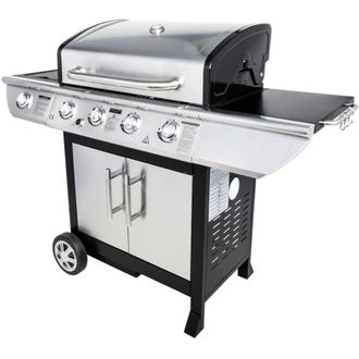 Somagic Barbecue a gas BRISBANE - 4 bruciatori 14kW + piastra calda