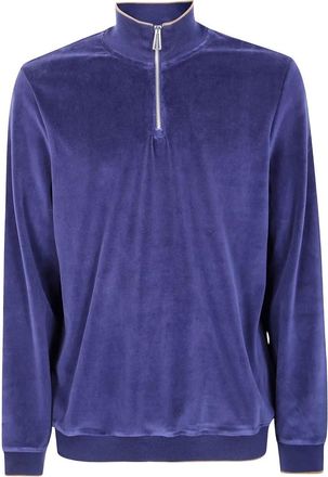 Paul Smith Mens 1/2 Zip Sweatshirt