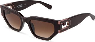 Furla SFUB09 06YW Mens Sunglasses Brown Size 53