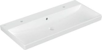 Villeroy & Boch V&b Schrankwaschtisch Avento 1000x470mm F 2x 1-l Arm Ge M &Uuml;l Sto Wh C